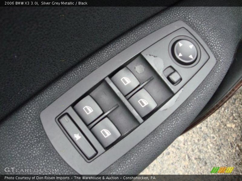 Silver Grey Metallic / Black 2006 BMW X3 3.0i