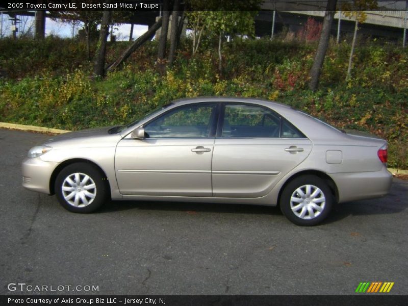 Desert Sand Mica / Taupe 2005 Toyota Camry LE