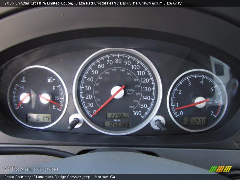  2006 Crossfire Limited Coupe Limited Coupe Gauges