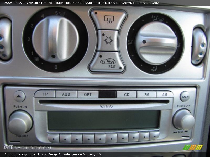 Controls of 2006 Crossfire Limited Coupe