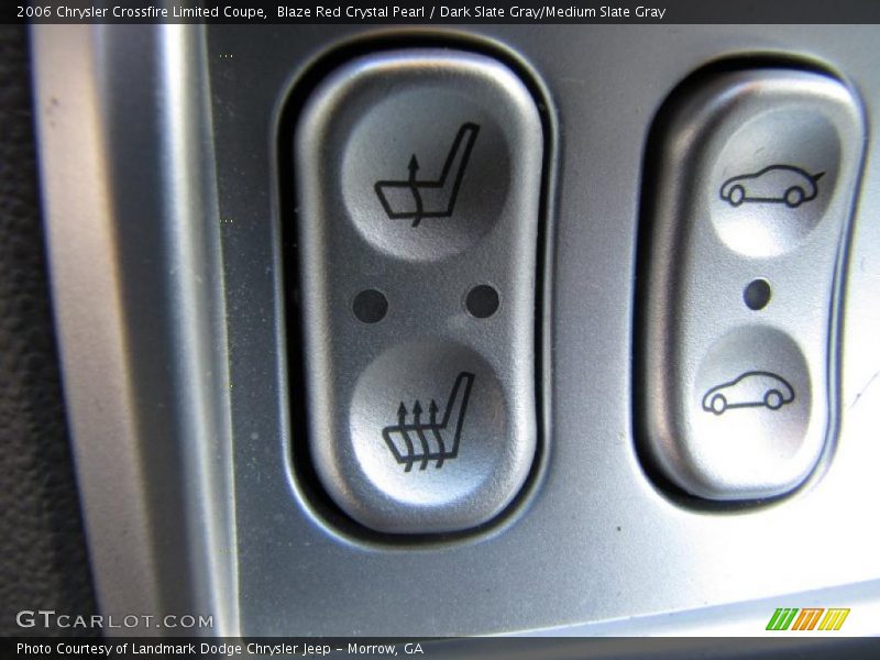 Controls of 2006 Crossfire Limited Coupe