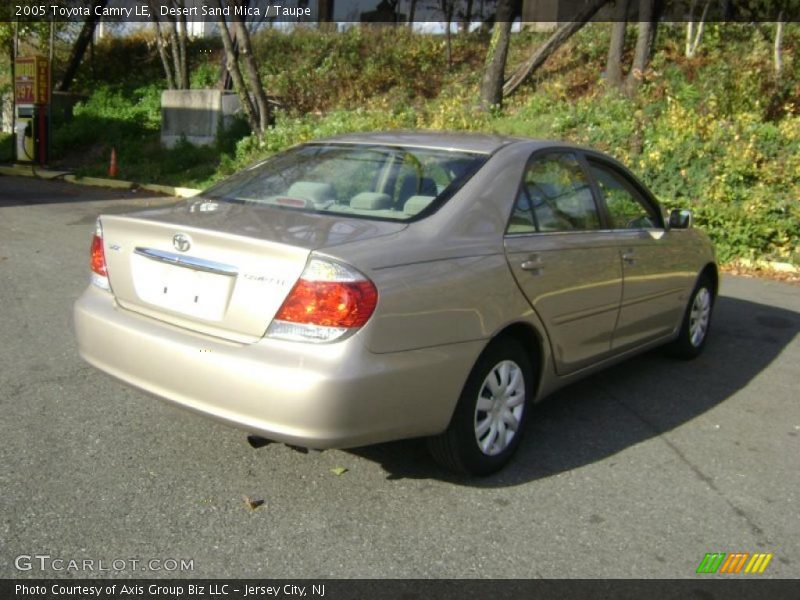 Desert Sand Mica / Taupe 2005 Toyota Camry LE