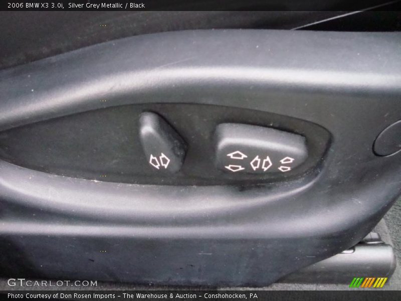 Silver Grey Metallic / Black 2006 BMW X3 3.0i