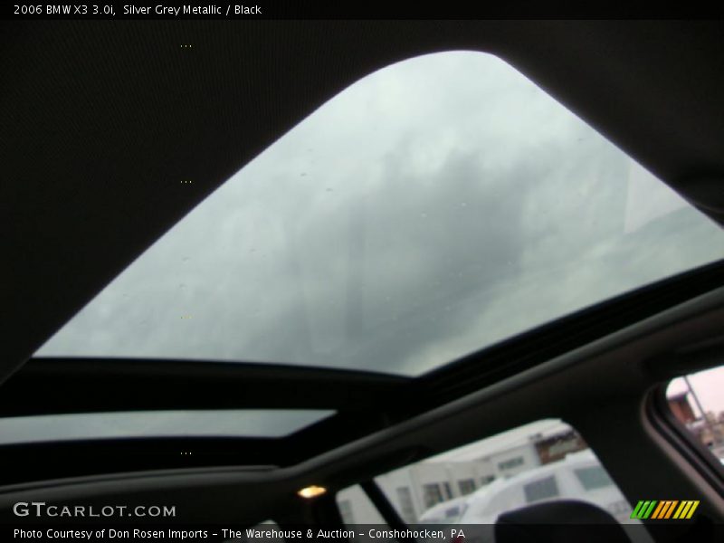 Silver Grey Metallic / Black 2006 BMW X3 3.0i