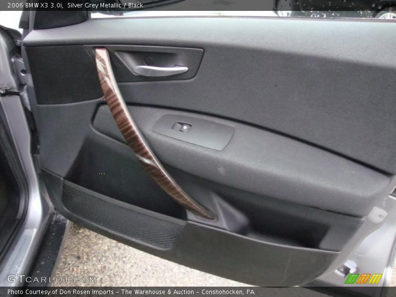 Silver Grey Metallic / Black 2006 BMW X3 3.0i