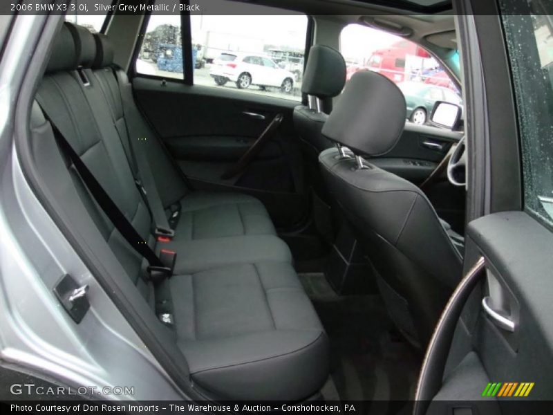 Silver Grey Metallic / Black 2006 BMW X3 3.0i