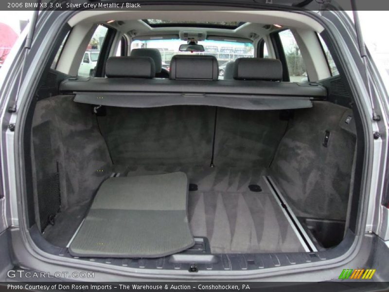 Silver Grey Metallic / Black 2006 BMW X3 3.0i