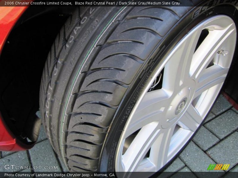 Blaze Red Crystal Pearl / Dark Slate Gray/Medium Slate Gray 2006 Chrysler Crossfire Limited Coupe