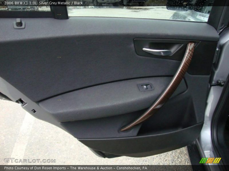 Silver Grey Metallic / Black 2006 BMW X3 3.0i