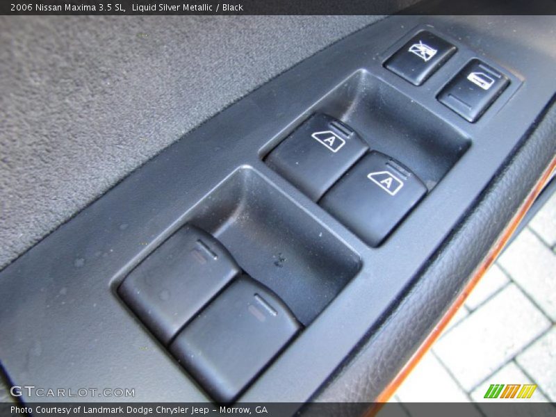 Liquid Silver Metallic / Black 2006 Nissan Maxima 3.5 SL