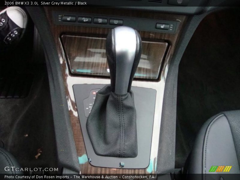 Silver Grey Metallic / Black 2006 BMW X3 3.0i