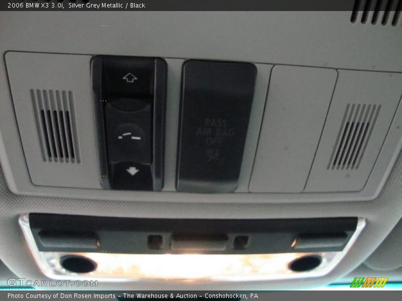 Silver Grey Metallic / Black 2006 BMW X3 3.0i