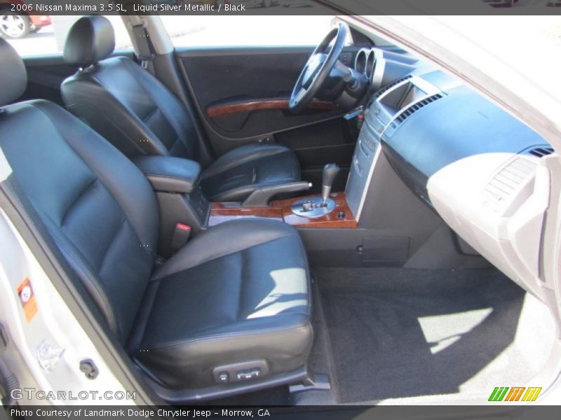 Liquid Silver Metallic / Black 2006 Nissan Maxima 3.5 SL