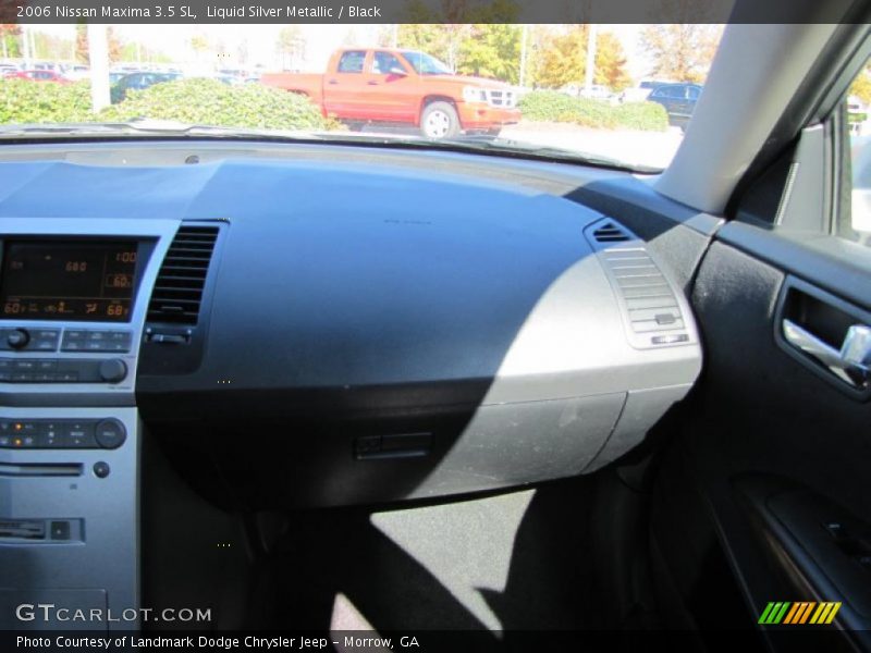 Liquid Silver Metallic / Black 2006 Nissan Maxima 3.5 SL