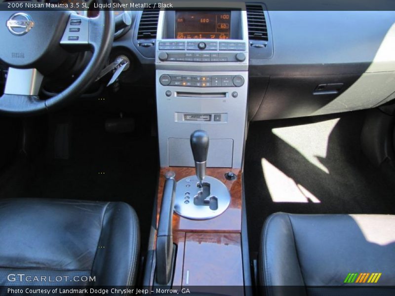 Liquid Silver Metallic / Black 2006 Nissan Maxima 3.5 SL