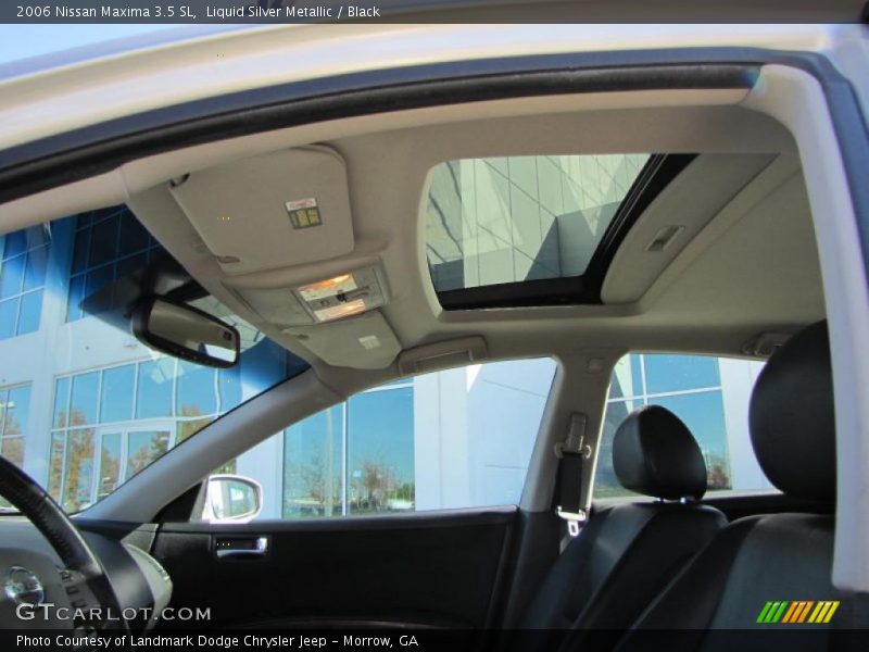 Liquid Silver Metallic / Black 2006 Nissan Maxima 3.5 SL