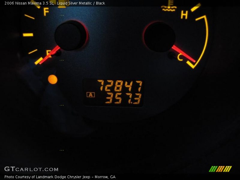 Liquid Silver Metallic / Black 2006 Nissan Maxima 3.5 SL