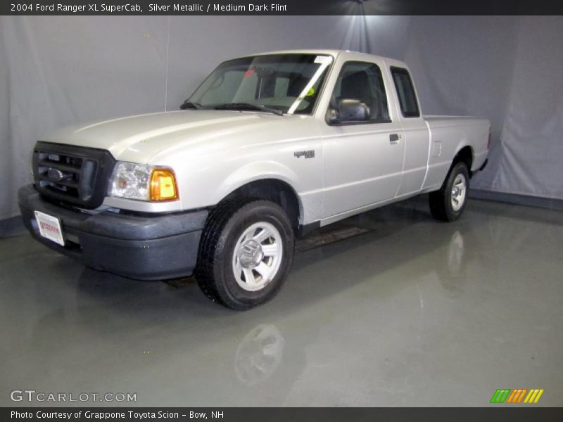 Silver Metallic / Medium Dark Flint 2004 Ford Ranger XL SuperCab
