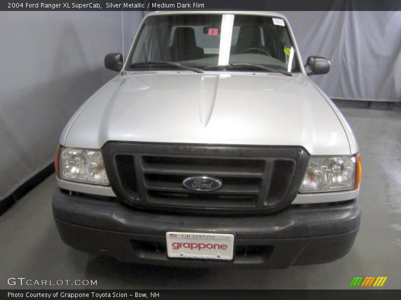 Silver Metallic / Medium Dark Flint 2004 Ford Ranger XL SuperCab