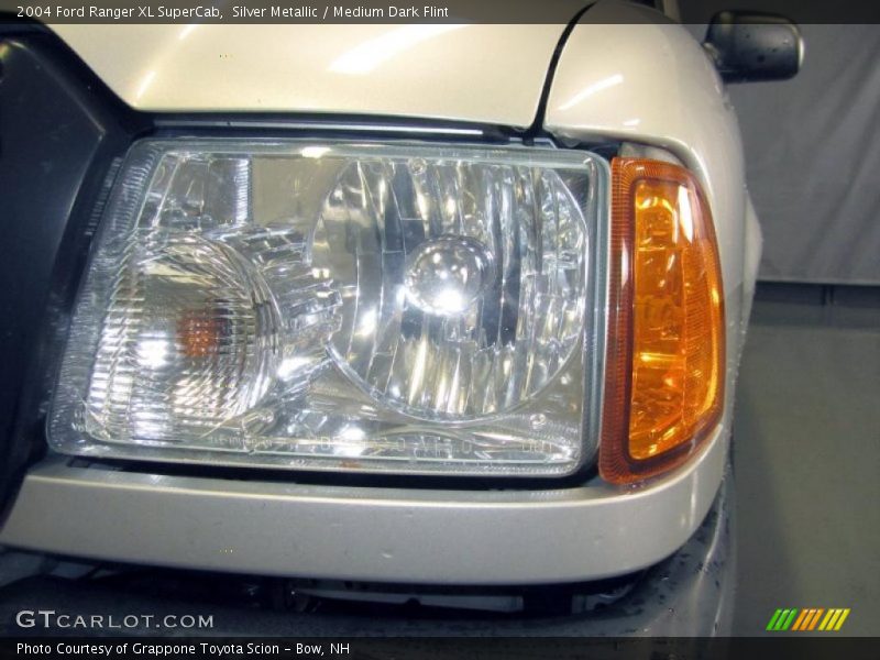 Silver Metallic / Medium Dark Flint 2004 Ford Ranger XL SuperCab