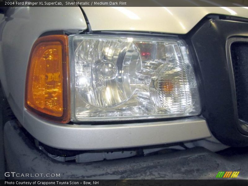 Silver Metallic / Medium Dark Flint 2004 Ford Ranger XL SuperCab