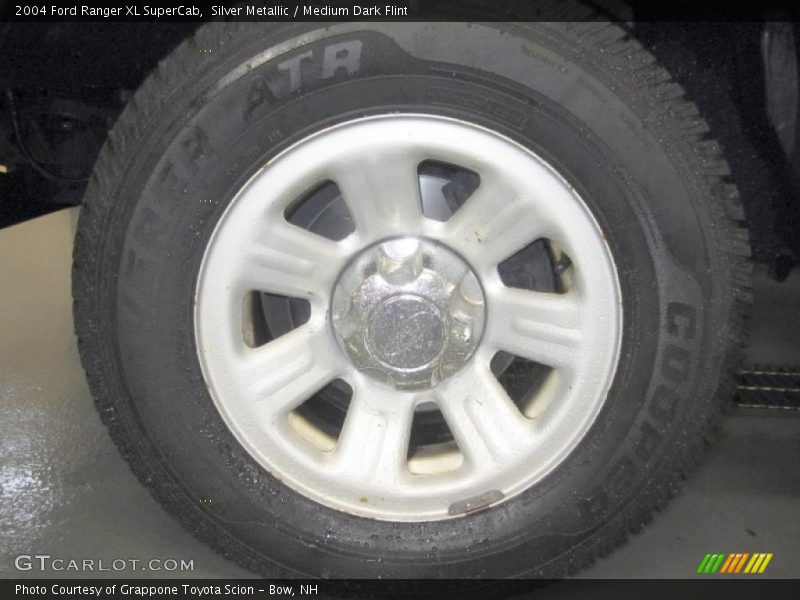 Silver Metallic / Medium Dark Flint 2004 Ford Ranger XL SuperCab