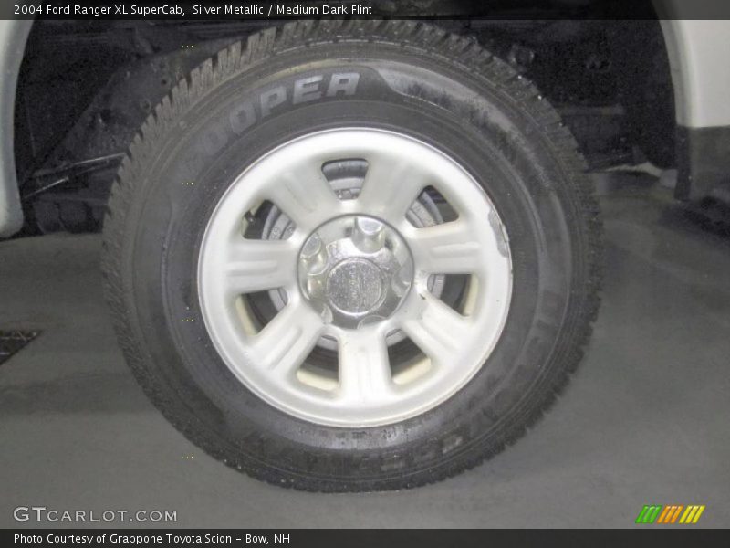 Silver Metallic / Medium Dark Flint 2004 Ford Ranger XL SuperCab