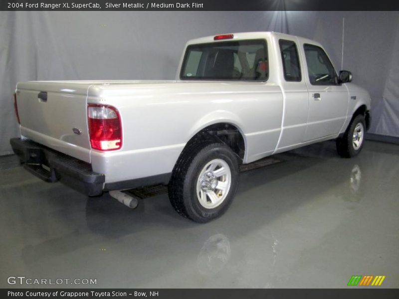 Silver Metallic / Medium Dark Flint 2004 Ford Ranger XL SuperCab