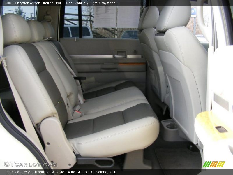  2008 Aspen Limited 4WD Light Graystone Interior