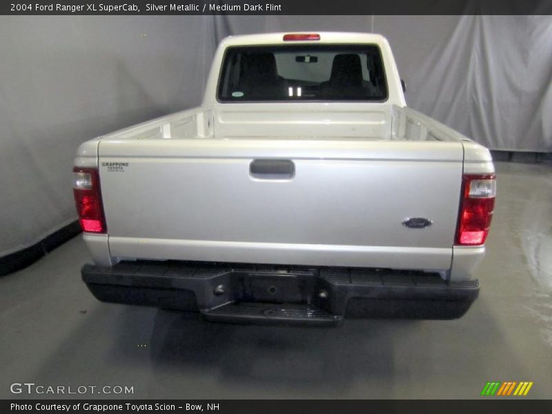 Silver Metallic / Medium Dark Flint 2004 Ford Ranger XL SuperCab