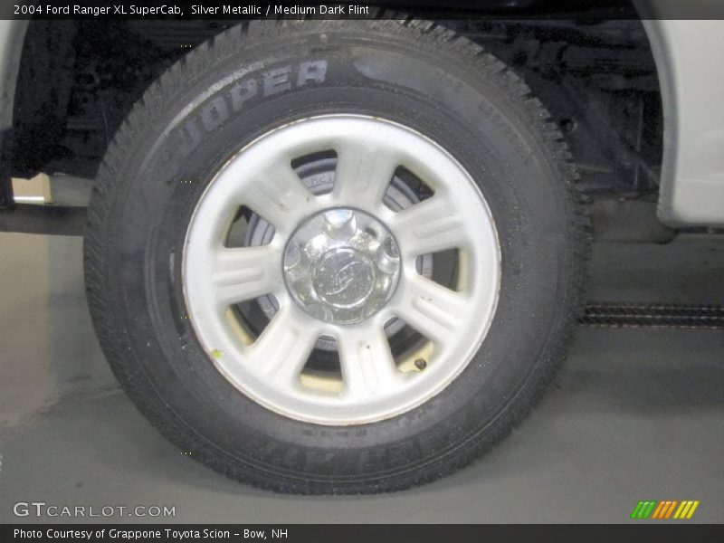 Silver Metallic / Medium Dark Flint 2004 Ford Ranger XL SuperCab