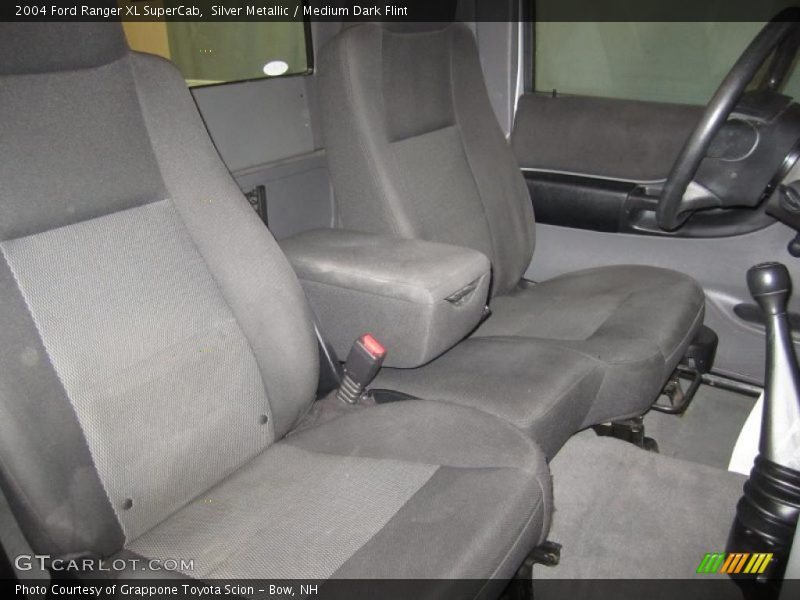Silver Metallic / Medium Dark Flint 2004 Ford Ranger XL SuperCab