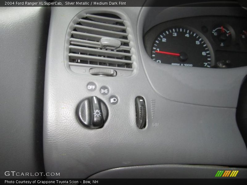 Silver Metallic / Medium Dark Flint 2004 Ford Ranger XL SuperCab