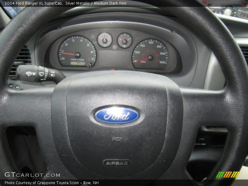 Silver Metallic / Medium Dark Flint 2004 Ford Ranger XL SuperCab