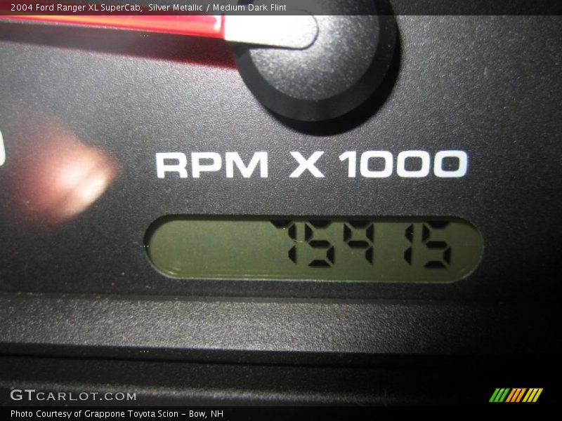 Silver Metallic / Medium Dark Flint 2004 Ford Ranger XL SuperCab