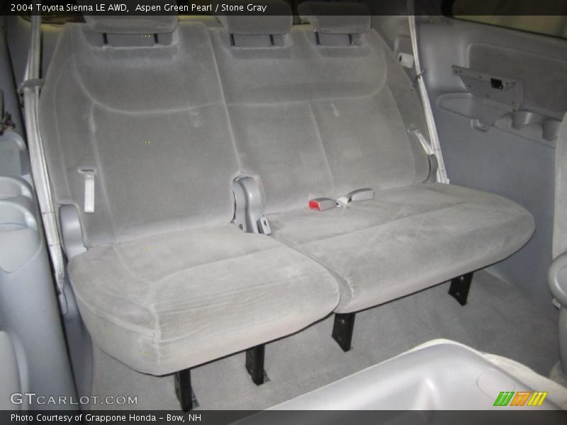 Aspen Green Pearl / Stone Gray 2004 Toyota Sienna LE AWD