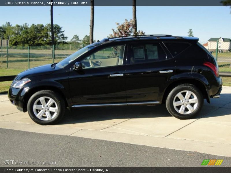 Super Black / Cafe Latte 2007 Nissan Murano SL