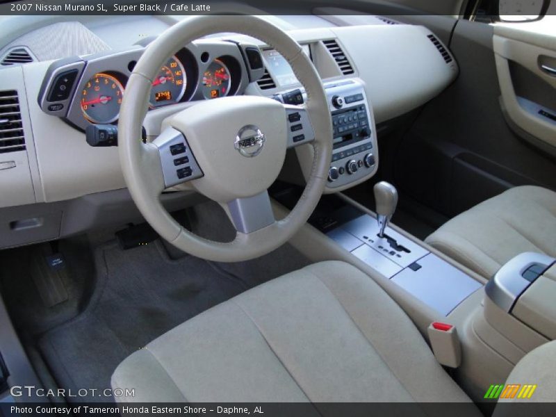 Super Black / Cafe Latte 2007 Nissan Murano SL