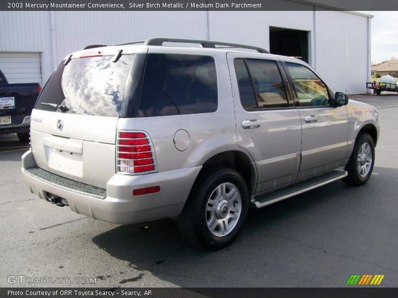 Silver Birch Metallic / Medium Dark Parchment 2003 Mercury Mountaineer Convenience