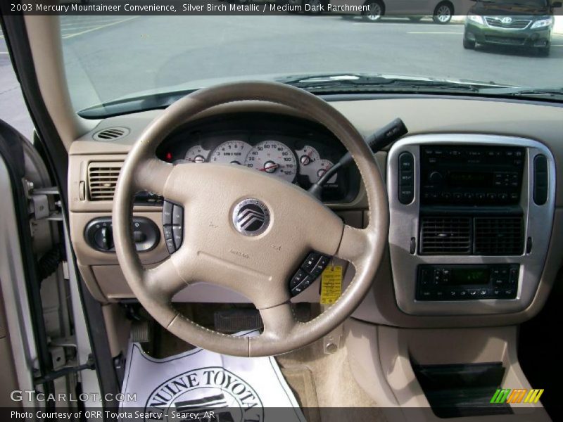 Silver Birch Metallic / Medium Dark Parchment 2003 Mercury Mountaineer Convenience