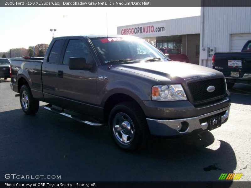 Dark Shadow Grey Metallic / Medium/Dark Flint 2006 Ford F150 XL SuperCab