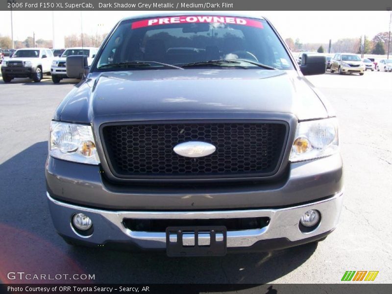 Dark Shadow Grey Metallic / Medium/Dark Flint 2006 Ford F150 XL SuperCab