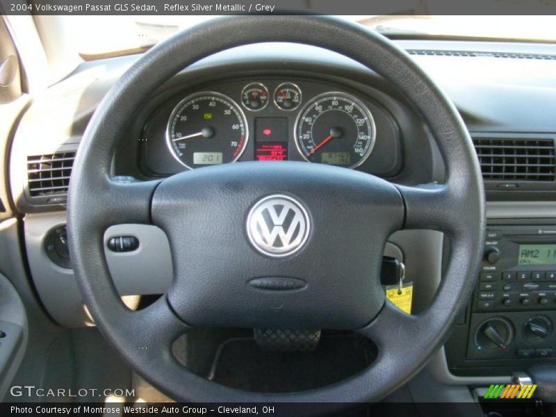 Reflex Silver Metallic / Grey 2004 Volkswagen Passat GLS Sedan