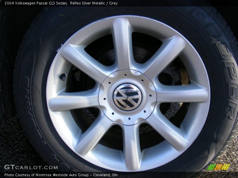 Reflex Silver Metallic / Grey 2004 Volkswagen Passat GLS Sedan