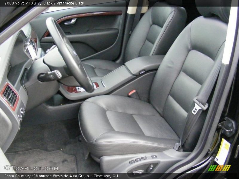  2008 V70 3.2 Anthracite Black Interior