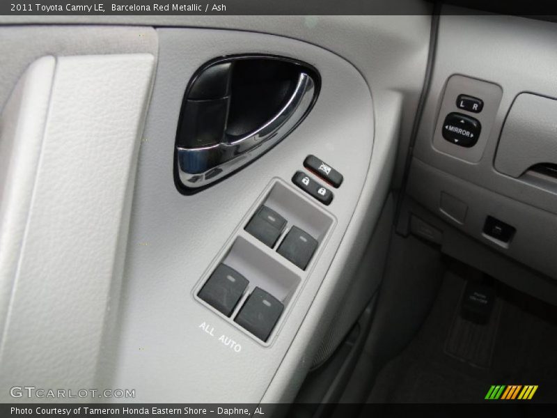 Barcelona Red Metallic / Ash 2011 Toyota Camry LE