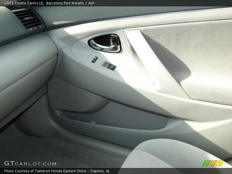 Barcelona Red Metallic / Ash 2011 Toyota Camry LE