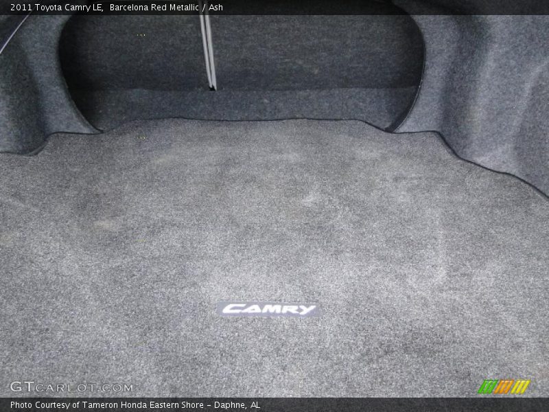 Barcelona Red Metallic / Ash 2011 Toyota Camry LE