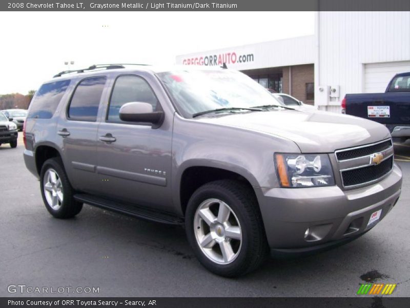 Graystone Metallic / Light Titanium/Dark Titanium 2008 Chevrolet Tahoe LT