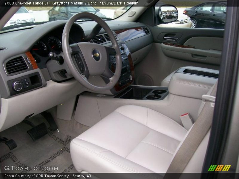 Graystone Metallic / Light Titanium/Dark Titanium 2008 Chevrolet Tahoe LT